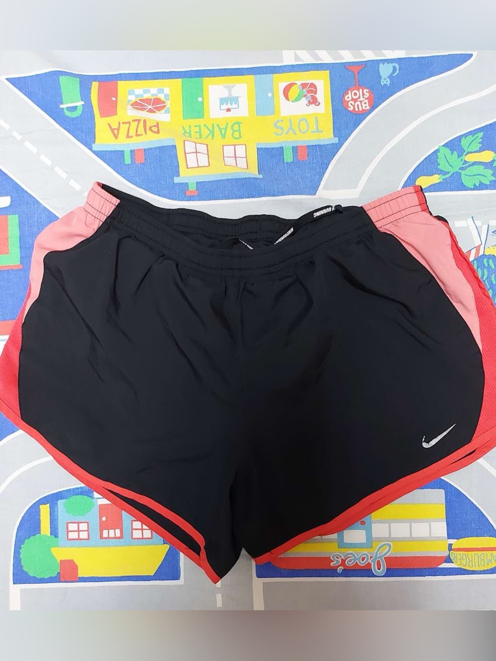 Nike black running shorts